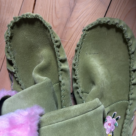 Naughty Monkey Boots/Pink & Green/Size 9.5/ New-No tags - Picture 10 of 11